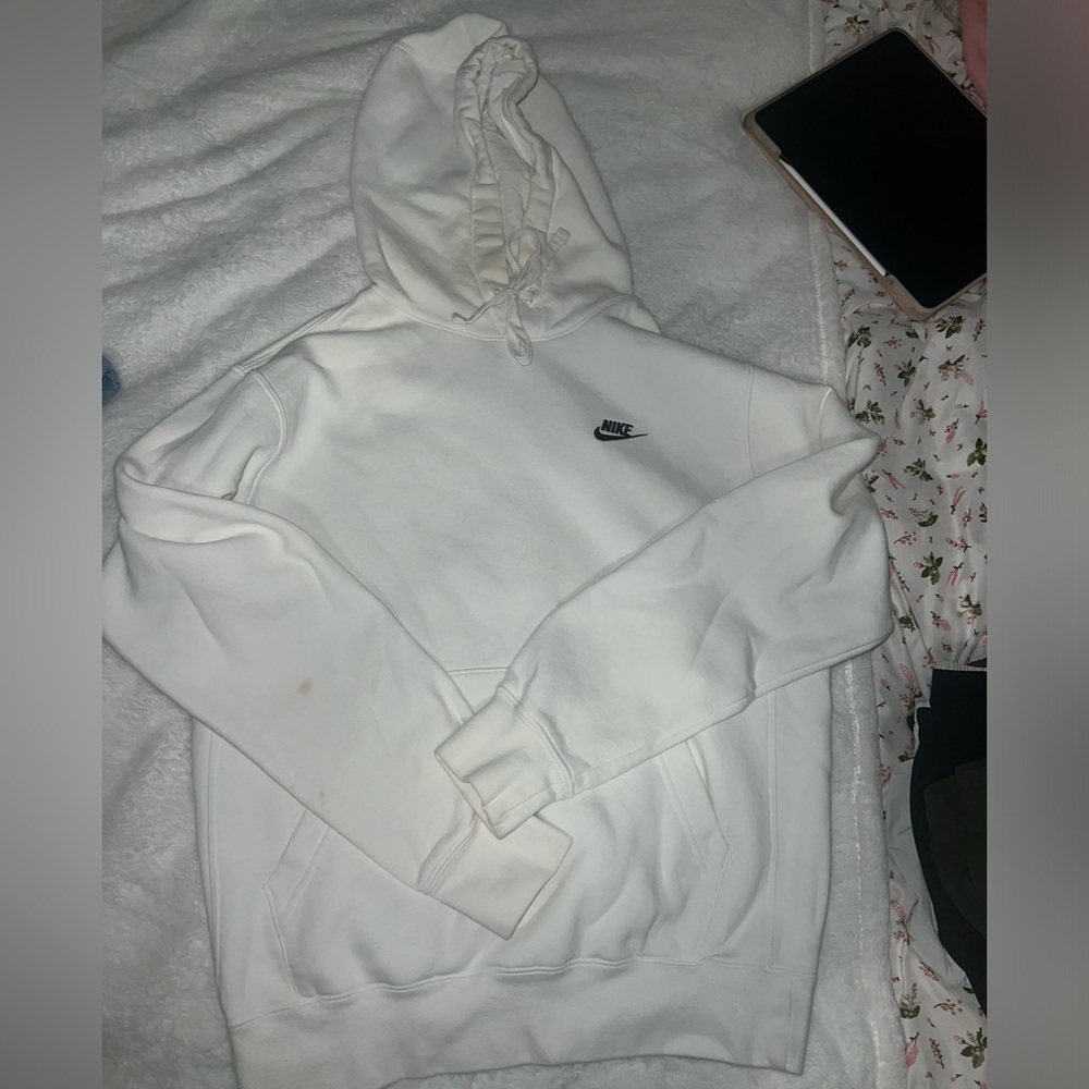 White Nike Hoodie